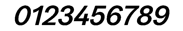 Greed TRIAL StandardMediumItalic Instance Font OTHER CHARS