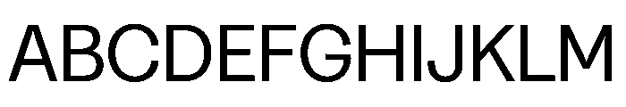 Greed TRIAL StandardRegular Instance Font UPPERCASE