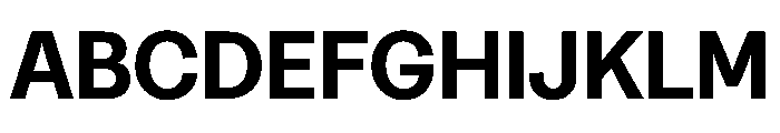 Greed TRIAL StandardSemiBold Instance Font UPPERCASE
