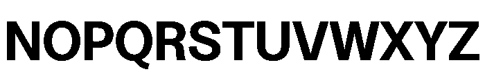 Greed TRIAL StandardSemiBold Instance Font UPPERCASE