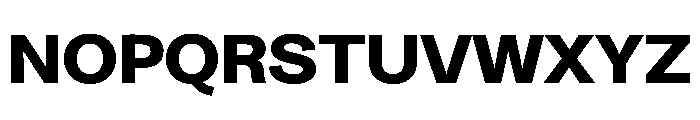 Greed TRIAL WideBold Instance Font UPPERCASE