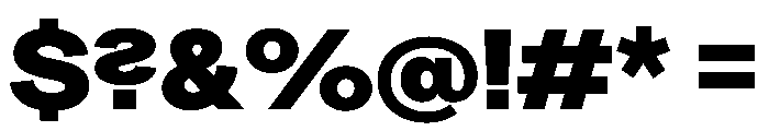 Greed TRIAL WideHeavy Instance Font OTHER CHARS