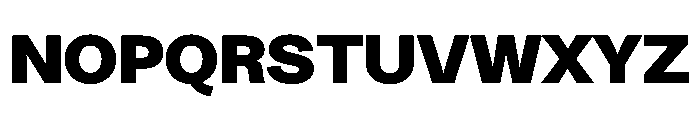 Greed TRIAL WideHeavy Instance Font UPPERCASE