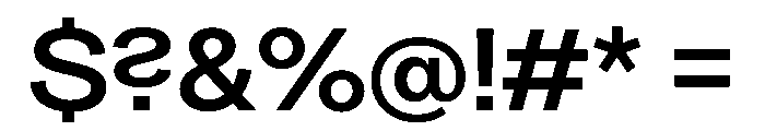 Greed TRIAL WideMedium Instance Font OTHER CHARS