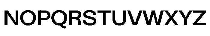Greed TRIAL WideMedium Instance Font UPPERCASE