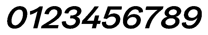 Greed TRIAL WideMediumItalic Instance Font OTHER CHARS