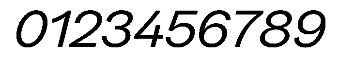 Greed TRIAL WideRegularItalic Instance Font OTHER CHARS
