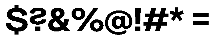 Greed TRIAL WideSemiBold Instance Font OTHER CHARS
