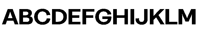 Greed TRIAL WideSemiBold Instance Font UPPERCASE