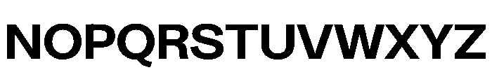 Greed TRIAL WideSemiBold Instance Font UPPERCASE