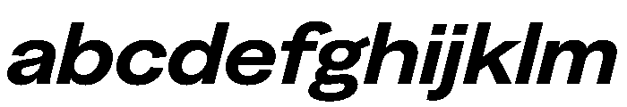 Greed TRIAL WideSemiBoldItalic Instance FONT