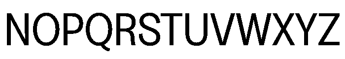 GreedNarrow Regular TRIAL Font UPPERCASE