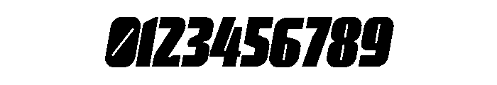 GregorSlanted Font OTHER CHARS