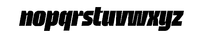 GregorSlanted Font LOWERCASE