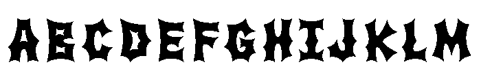 Grinsen Regular Font UPPERCASE