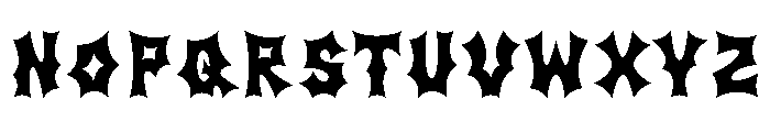 Grinsen Regular Font UPPERCASE