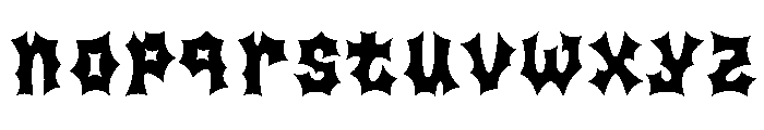 Grinsen Regular Font LOWERCASE
