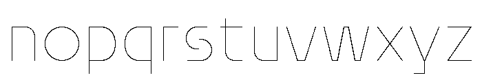 GroteskVF Font LOWERCASE