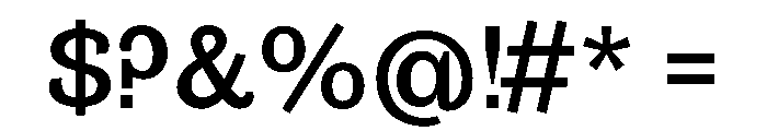 Grotesque6 Font OTHER CHARS