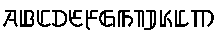 Grotunda Regular Font UPPERCASE
