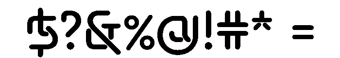 Grotunda Rounded Font OTHER CHARS