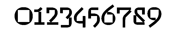 Grotunda Squared Font OTHER CHARS