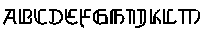Grotunda Squared Font UPPERCASE
