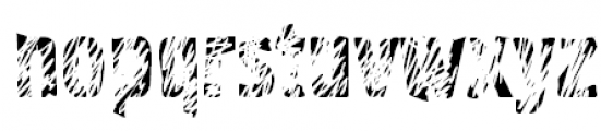 Graffiti Three Font LOWERCASE
