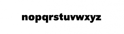 Grotesk URW Bold Narrow Font LOWERCASE