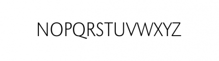 Grotesk URW Extra Light Narrow Font UPPERCASE