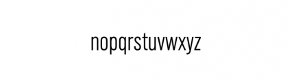 Grotesk URW Light Condensed Font LOWERCASE