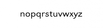 Grotesk URW Light Extra Wide Font LOWERCASE