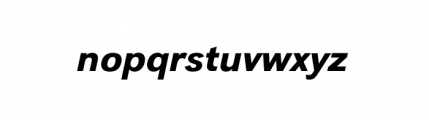 Grotesk URW Medium Italic Font LOWERCASE