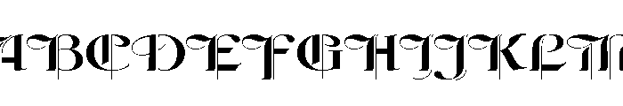 Graciosa Black Font UPPERCASE