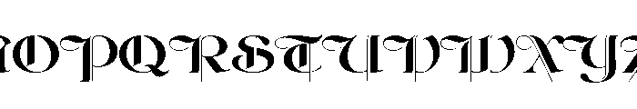 Graciosa Black Font UPPERCASE