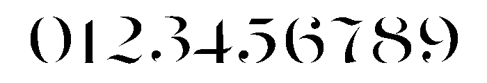 Graciosa Multi Font OTHER CHARS
