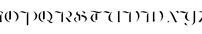 Graciosa Multi Font UPPERCASE