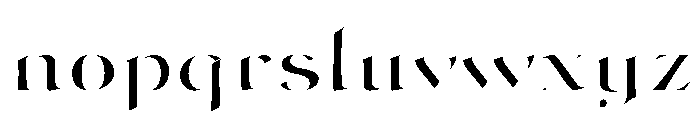 Graciosa Multi Font LOWERCASE