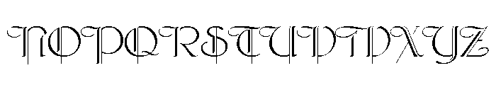 Graciosa Regular Font UPPERCASE