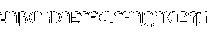 Graciosa White Font UPPERCASE