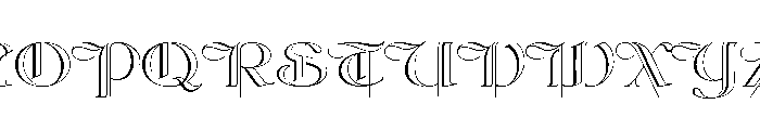 Graciosa White Font UPPERCASE