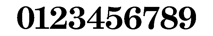 Grad Bold Font OTHER CHARS