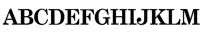 Grad Bold Font UPPERCASE