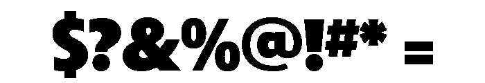 Granby Elephant Regular Font OTHER CHARS