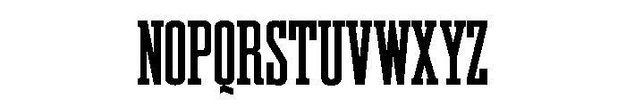 Grand Canyon Bold Font LOWERCASE