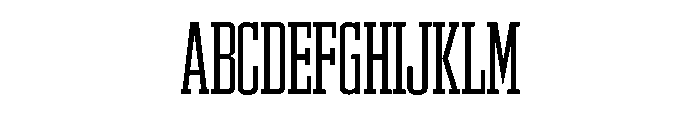 Grand Canyon Light Font UPPERCASE