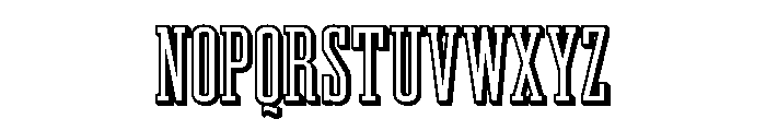 Grand Canyon Toxic Sludge Font LOWERCASE