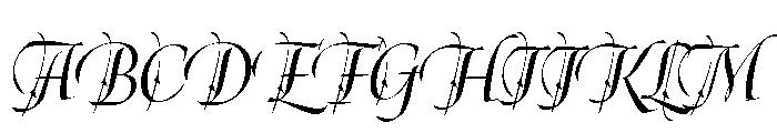 Gratia Bold Font UPPERCASE