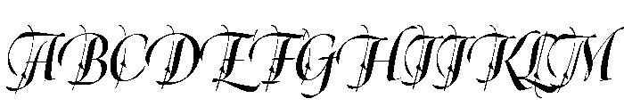 Gratia Extra Bold Font UPPERCASE
