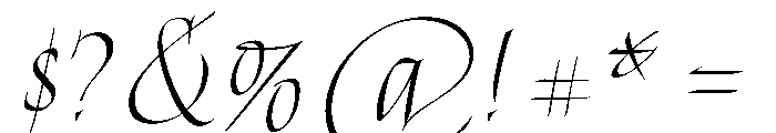 Gratia Regular Font OTHER CHARS
